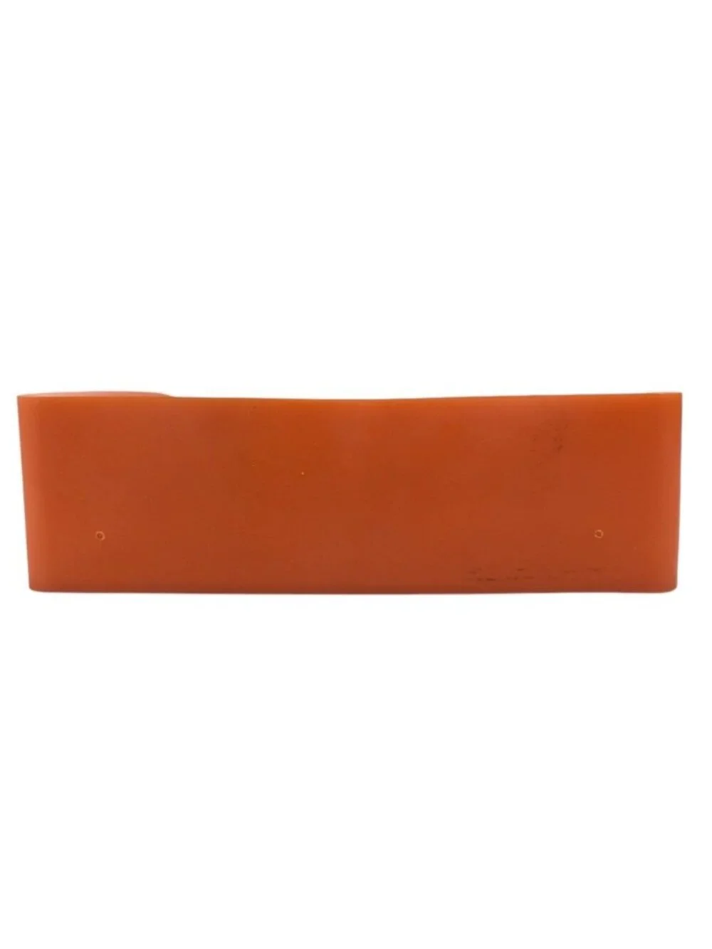 Chanel Tote Bag Logo Beach Rubber Orange